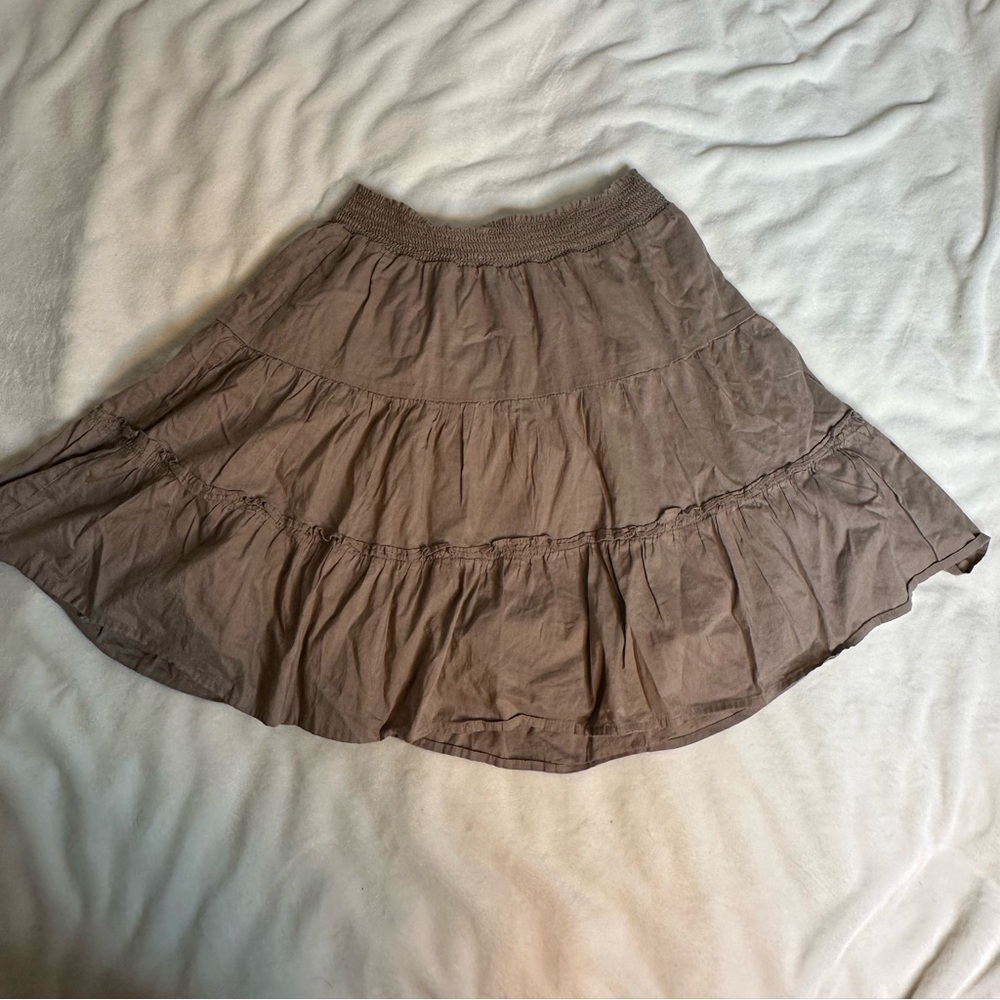 Old Navy Brown Flowy Skirt